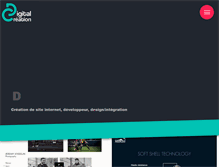 Tablet Screenshot of digitalcreation.fr